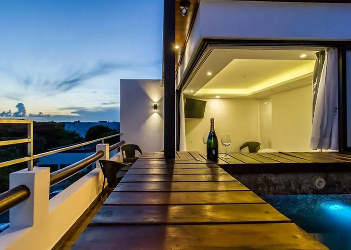 Luxury Penthouse Jungle View And Partial Ocean View, Private Pool And Rooftop